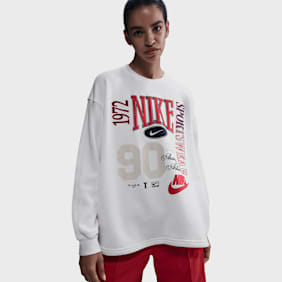 Nike Sportswear Street Fleece Crew branco