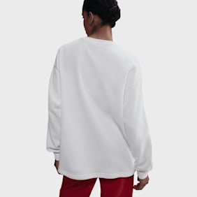 Nike Sportswear Street Fleece Crew blanc