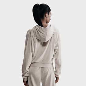 Nike Sportswear Chill Knit Full-Zip Hoodie beige