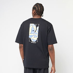 New Balance Hoops Mosaic Court Graphic T-Shirt preto