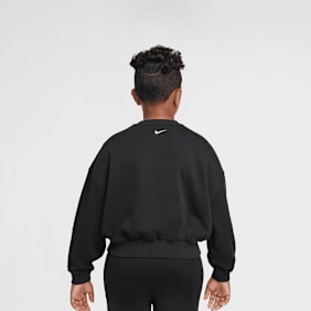 Nike Sportswear Club French Terry Boxy Crew Graphics Star czarny