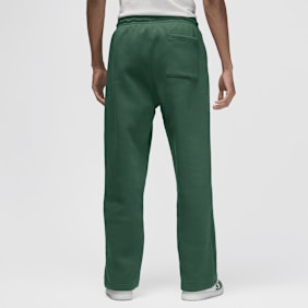 Jordan Brooklyn Fleece Oversized Open-Hem Pants vert
