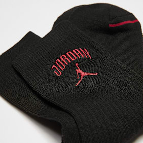 Jordan Everyday Crew Socks preto