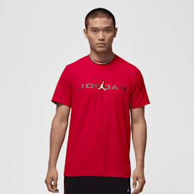Jordan Air Short Sleeve Tee czerwony