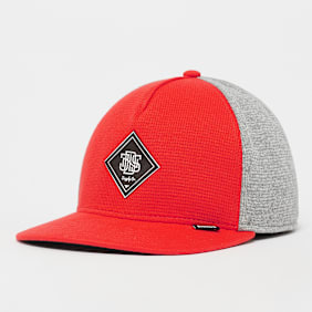 DJINNS HFT Cap Tiny Waffle rood