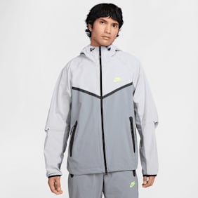 Nike   Tech Woven Full-Zip Windrunner Jacket siva