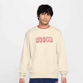 Nike   Sportswear Air Fleece Crew beż