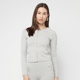 aim'n Ribbed Seamless Zip Jacket grijs