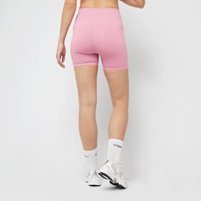 aim'n Ribbed Seamless Midi Biker Shorts rose