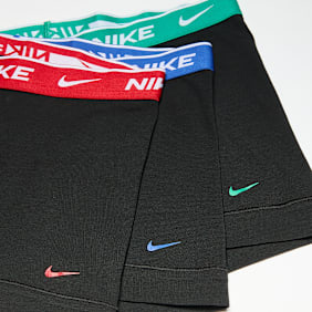 Nike 3 PACK - Everyday Cotton Stretch schwarz