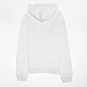 New Balance French Terry Small Logo Full Zip Hoodie cinzento
