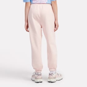 New Balance French Terry Small Logo Jogger różowy