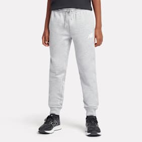 New Balance French Terry Stacked Logo Jogger szary