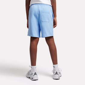 New Balance French Terry Small Logo Short blu