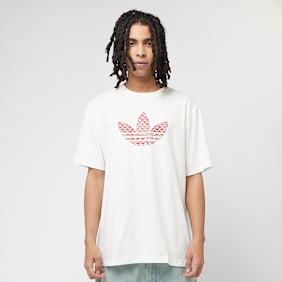 adidas Originals Monogram Infill T-Shirt weiß