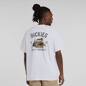 Dickies Snake Short Sleeve Tee branco
