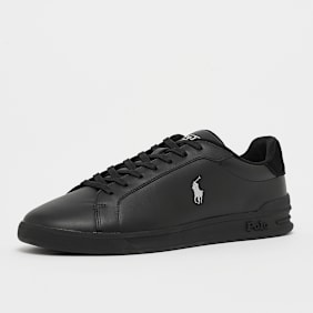 Polo Ralph Lauren Heritage Court II Leather Sneaker schwarz