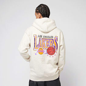 Mitchell & Ness NBA Slammin Hoodie Los Angeles Lakers beige