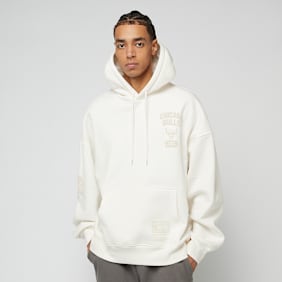 Mitchell & Ness NBA Elite Neutrals Oversized Hoodie Chicago Bulls weiß