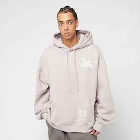 Mitchell & Ness NBA Elite Neutrals Oversized Hoodie LA Lakers grigio