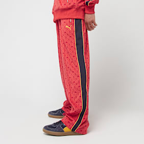 PUMA T7 Road To Unity All Over Print Relaxed Straight Tracküants DK vermelho