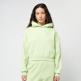 Karl Kani Chest Signature Crop Hoodie light green zielony