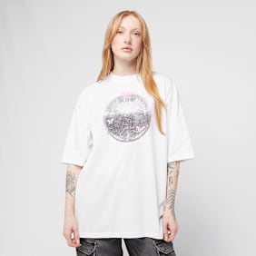 Felicious Boyfriend Tee Disco branco