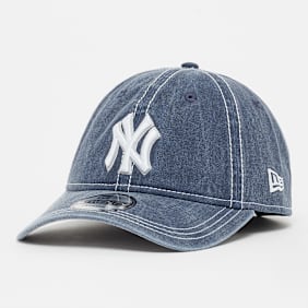 New Era 9Twenty Washed Contrast New York Yankees blu