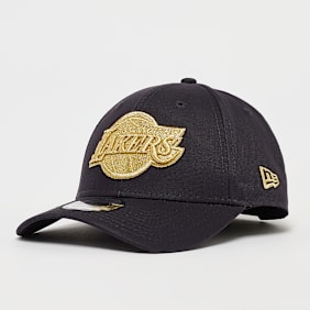 New Era 9Forty Metallic Los Angeles Lakers blauw