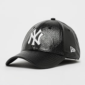 New Era Female 9FORTY Crinkled PU New York Yankees nero