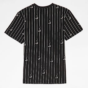 Karl Kani Signature  Pinstripe Oversized Tee Junior noir