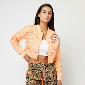 Smoke Rise Coated Light Jacket arancione