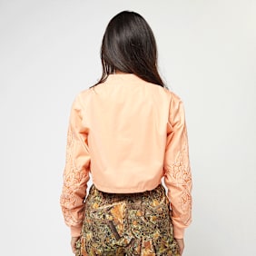 Smoke Rise Coated Light Jacket oranje