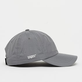 SNIPES Basic Logo Ripstop Baseball Cap gris