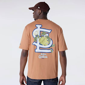 New Era MLB Fruit Graphic Tee St. Louis Cardinals pomarańczowy
