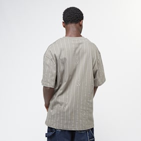Karl Kani Small Signature Logo Pinstripe grau