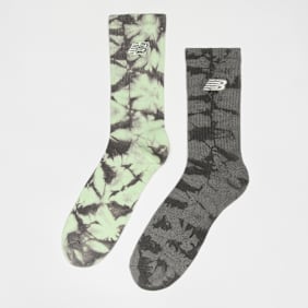 New Balance 2 PACK - Tie Dye Midcalf Socks multicolore