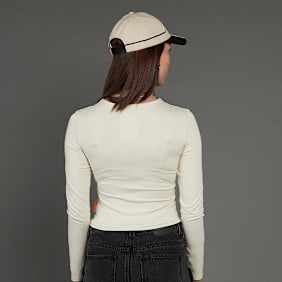 SNIPES S Cube Cut Out Longsleeve bege