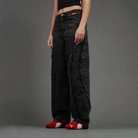 SNIPES S Cube Inside Out Baggy Denim grijs