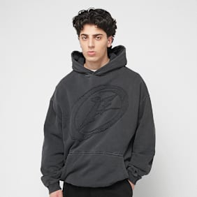 FAVELA F Patch Hoodie grigio