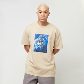 Upscale by Mister Tee Post Malone Tracklist Oversize Tee beige