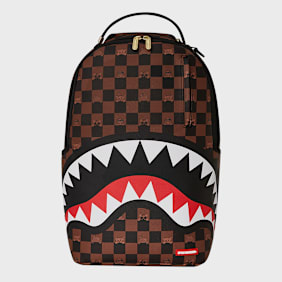SPRAYGROUND Peeking Character Check Backpack brun