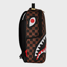 SPRAYGROUND Peeking Character Check Backpack castanho