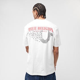 True Religion Mini Buddha Tee weiß