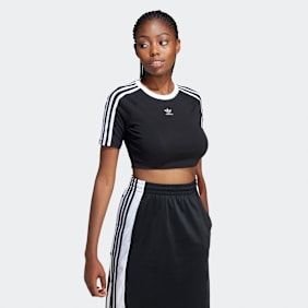 adidas Originals 3-Stripes Baby T-shirt preto
