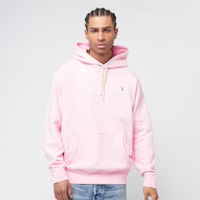 Polo Ralph Lauren Long Sleeve Knit Hoodie różowy