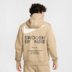 Nike Sportswear Athletic Hoodie beige