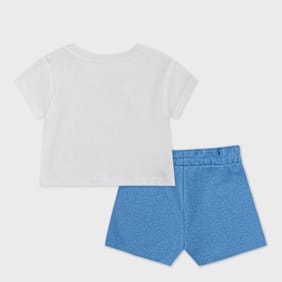 Nike   NKG Jersey French Terry Short Set blauw