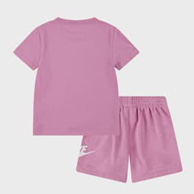 Nike   Club Tee & Short Set różowy