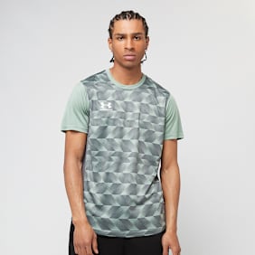 Under Armour Challenger Training Print Short Sleeve Tee zelena
